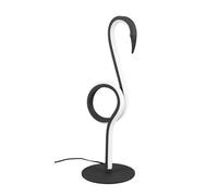 Reality Leuchten Lampe de table LED INGO R54581132, Métal Noir mat, 6 Watt LED