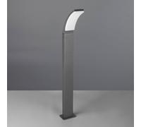 Reality Leuchten Lampione a LED Beja, antracite, alluminio, altezza 100 cm Reality Leuchten