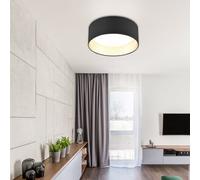TRIO Leuchten Locarno lampada a soffitto LED, 3000 K, 1 x 12 W Ø30 A: 11 cm, R64191102, Locarno [Lampade per Interni > Lampade a Soffitto]