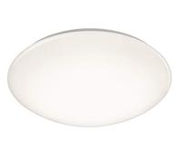 Reality Leuchten Lukida R62961001 - Plafoniera a LED, in plastica, con LED da 18 Watt, telecomando