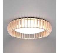 Plafoniera MONTE con struttra legno e telecomando D.60CM colore naturale R62171930