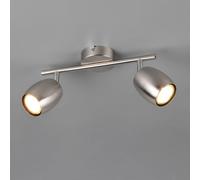 Reality Leuchten Nancy faretto, GU10, 2 luci, R86262007, Nancy [Lampade per Interni > Punti Luce e Faretti]