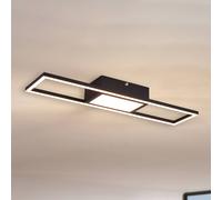 Reality Leuchten Plafoniera LED Rigido telecomando CCT nero Reality Leuchten