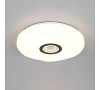 Reality Leuchten Plafoniera LED Sano, bianco, Ø 39 cm, CCT, telecomando Reality Leuchten