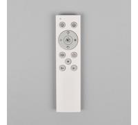 Reality Leuchten Plafoniera LED Vono, nero/trasparente, Ø 40 cm, CCT, telecomando RGB Reality Leuchten
