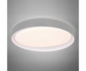 Reality Leuchten Plafoniera LED Zeta tunable white, grigio/bianco Reality Leuchten