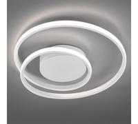 Plafoniera ZETA LED spirale bianca con regolazione intensitò R62911131