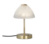 Trio-Leuchten Lampada da tavolo QUEEN touch R52021108 LED 3W 280lm dimmerabile acciaio coppa vetro