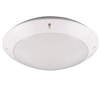 Camaro plafoniera esterno metacrolato bianca d. 26cm ip54 Moderno E27