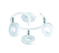 Reality Leuchten R82413901 Rennes Plafoniera, Spirale, 3 Spot 4 W i eff
