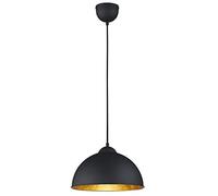 Reality Leuchten Reality R30121002 Jimmy Sospensione, 60 W, Nero, Diametro 31 cm