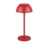 Reality Leuchten Ricardo R54106110 - Lampada da tavolo a LED, in plastica rossa, con LED da 1,7 Watt, 4 ingressi touch