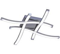 TRIO LIGHTING ITALIA PLAFONIERA ROUTE LED DA SOFFITTO LUCE CALDA 3000K COLORE NI