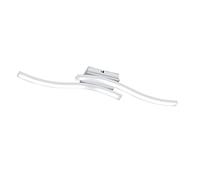 ROUTE PLAFONIERA LED 2 BACCHETTE ONDULATE BIANCA L. 54CM R62472131
