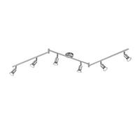 Reality Paris Lampadina LED, Barra 6 Luci, GU10, 3 watts, Titano