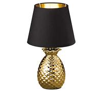 Lampada tavolo PINEAPPLE R50421079 nero e oro