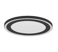 Plafoniera CARUS LEd rotonda bordo nero R67223332