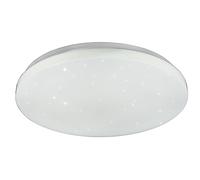Plafoniera KIRA diffusore effetto stelle con telecomando bianco R62381100