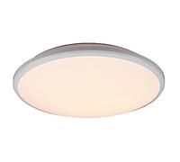 Reality, Plafoniera, Limbus incl. 1 x LED,SMD,20,5 Watt,4000K,2400 Lm. Finitura: Plastica, bianco opaco Ø:34,7cm, A:6,5cm Dimmerabile tramite interrutto,