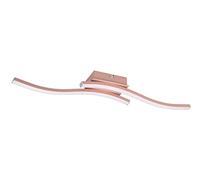 ROUTE PLAFONIERA LED 2BACC.CM.45 10W 4K ORO/ROSA
