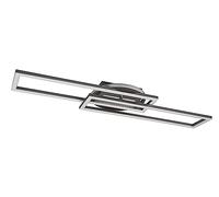 Plafoniera led rettangolare TWISTER R67183107 acciaio