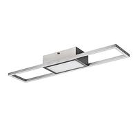 Plafoniera RIGIDO LED rettangolare con telecomando L.60cm acciaio R67172107