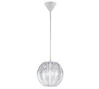 Reality Pumpkin Lampada a Sospensione, Listelli, 3 Possibilità di Forme, Diametro 23 cm, E27, 0 watts, Bianco