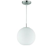 Reality R30152507 Moon Sospensione, 60 W, Bianco, Diametro 25 cm