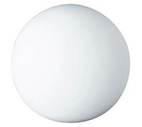 Reality R5220-07 Pingpong Lampada Tavolo, 1xE27, 25 W, Bianco, 18.5 cm, vetro -