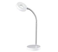 Reality R52411101 Rennes Lampada Tavolo, 1xSMD, 4 W LED, Bianco, 11.5x40x18 cm