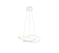 Sospensione led cerchio infinito COURSE R32051131 bianco D.60cm