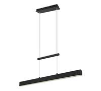 Reality Sospensione LED Paros R32043132, bi-emissione con regolazione altezza e intensità, Nero