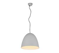 Sospensione TILDA D.40cm metallo cupola grigia R30661911