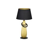 Reality Thebes Lampada Tavolo, Base Ceramica, E14, 0 watts, Oro