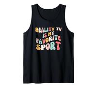 Reality TV è Il Mio Preferito Sport Groovy Fan di Reality Show Canotta