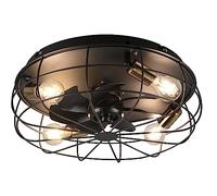 TRIO Leuchten Trodheim lampada a soffitto E27 4 x 10 W Ø48 A: 17 cm, R61095032, Trodheim [Lampade per Interni > Lampade a Soffitto]