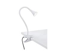 VIPER LAMPADA DA STUDIO LED 3W 400lm, 3000K FLESSIBILE CON PINZA BIANCA H. 35CM