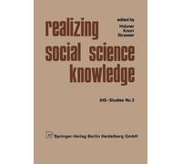 Realizing Social Science Knowledge (Tascabile)