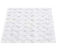 Realizzato con Bumpons SJ 5302, tampone in trasparente, tampone di protezione per mobili, piedini in gomma, piedini in gomma, ammortizzatori, ammortizzatori (diametro 7,9 mm x 2,2 mm, 72