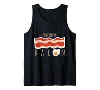 Realizzato da Bacon Funny Bacon e Egg Foodie Bacon Lover Canotta