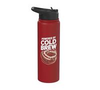 Realizzato da Cold Brew Coffee Lovers Design Stainless Steel Insulated Water Bottle