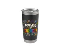 Realizzato da Curiosity STEM Science Nerd Design Bicchiere termico in acciaio inox doppia parete