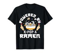 Realizzato da K-pop e Ramen Funny KPop Merchandise Maglietta