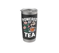 Realizzato da Tea Floral Steam Cup Art Bicchiere termico in acciaio inox doppia parete