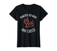 Realizzato da Wine And Cheese Cute Kawaii Doodle Maglietta