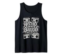 Realizzato nel quartiere Graffiti Hip Hop Chicano Lowrider Canotta