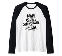 Realizzato per Gli Appassionati di Calcio della Domenica Showdowns Maglia con Maniche Raglan