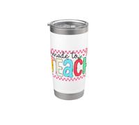 Realizzato per insegnare a educatore scuola apprendimento design Bicchiere termico in acciaio inox doppia parete