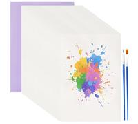 Realjoy Carta Acquerello, 50 Fogli 200g/m² Fogli Acquerello A4, Carta Cotone per Pittori, Principianti, Pittura e Disegno con Acquarello(29.7x21cm)