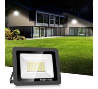 Realky 100W Faretto Led da Esterno Potenti Faretti Led Esterni 10000LM 144 LED